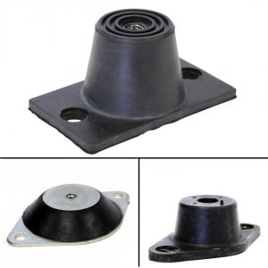 How do Rubber Isolator Mounts and Pads Safeguard Air Compressors from Vibrations?