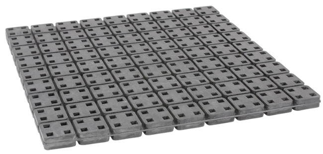 Vibration isolation deals pads