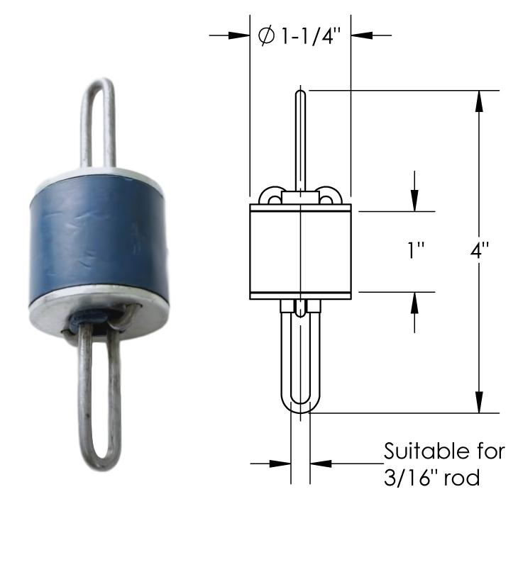 Wire/Ceiling Hangers Vibration Isolation